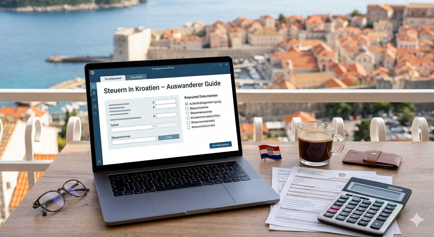 Steuern in Kroatien – Was du als Auswanderer wissen musst